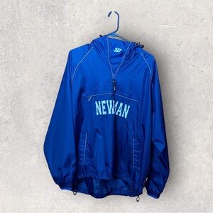 Ryan Newman Windbreaker Jacket Quarter Zip Size Large‎ Blue